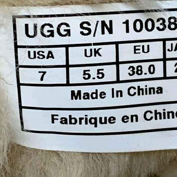 UGG Blaise Chesnut Brown Shearling Sheepskin Boots Size 7 - Picture 6 of 9